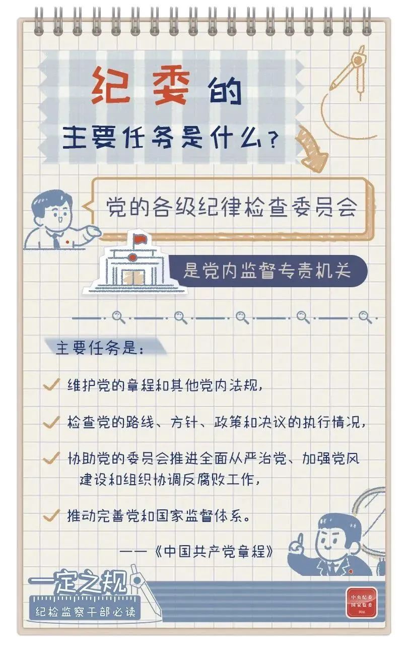 一定之規：紀委的主要任務是什么？